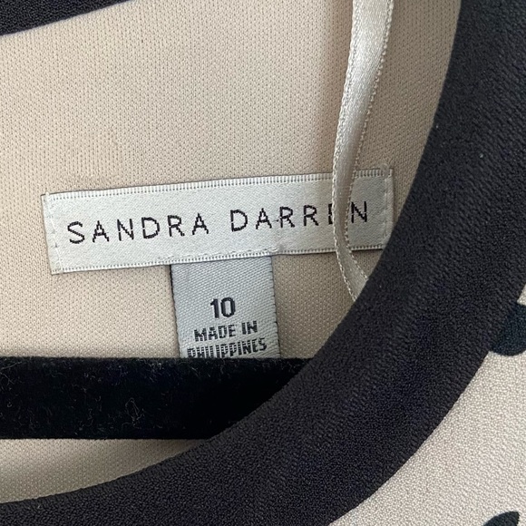 Sandra Darren Nordstrom polkadot elegant dress 10 - Picture 3 of 7